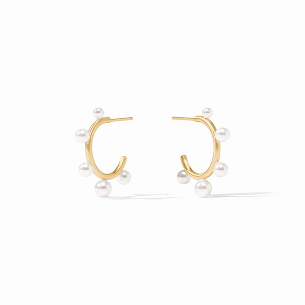 Julie Vos Hydra Stone Hoop SKU HP121GPL-S