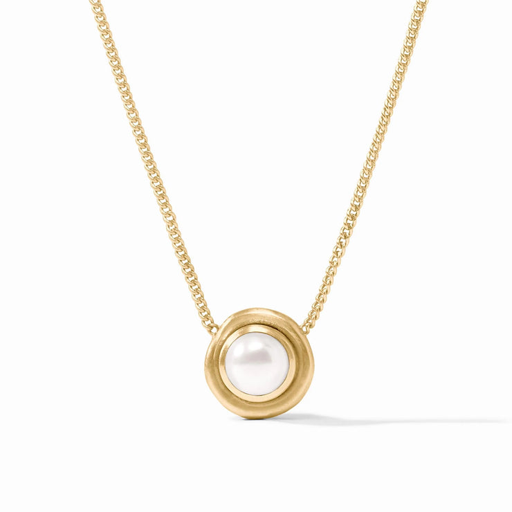 Julie Vos Wave Stone Delicate Necklace SKU N533GPL00