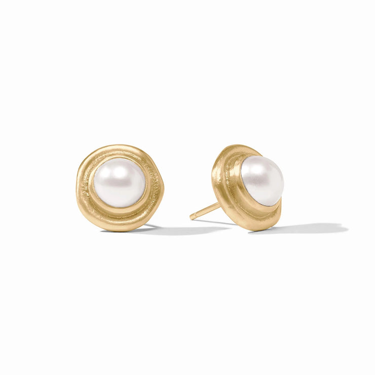 Julie Vos Wave Stone Stud SKU ER995GPL00
