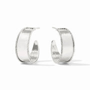 Julie Vos savoy hoop silver M