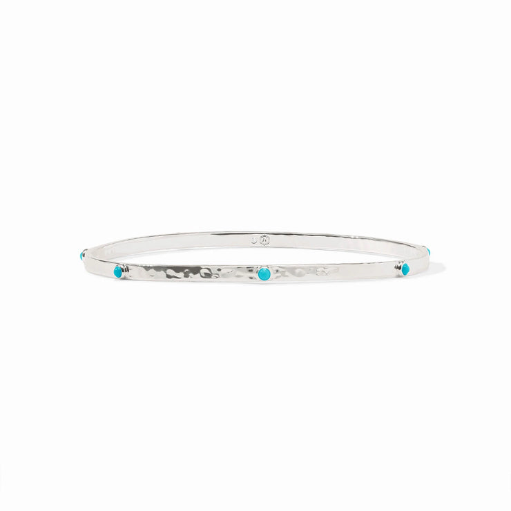 Julie Vos crescent stone turquoise BG193STQ-S