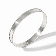 Julie Vos silver Havana  Demi bangle BG272S-s
