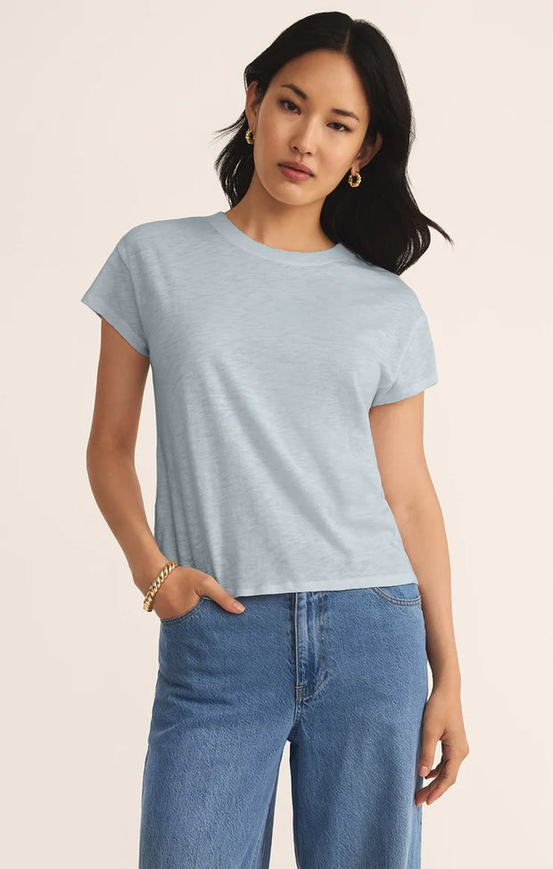 Z Supply Modern Slub Tee Crystal SKU#ZT202293