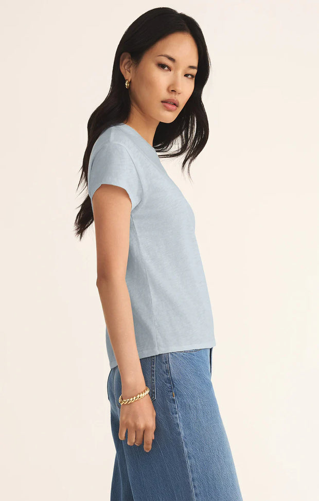 Z Supply Modern Slub Tee Crystal SKU#ZT202293