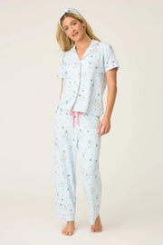 PJ Salvage Paws & Breathe Dog Print 3-Piece PJ Set SKU#RUPBCPJPJ