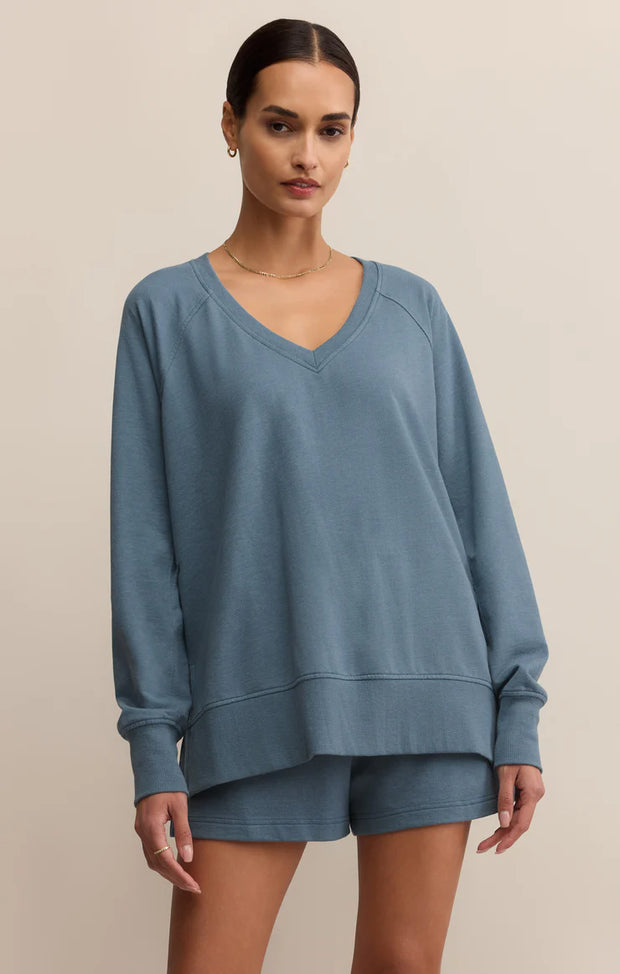 Z Supply MODERN V-NECK WEEKENDER boathouse SKU ZT253919