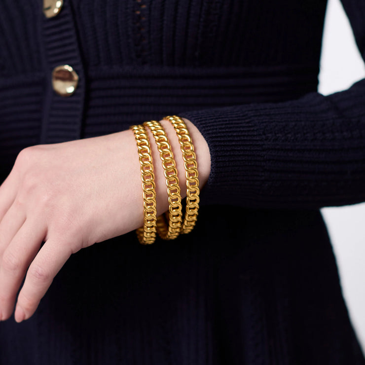 Julie Vos dolce bangle gold BG325G m