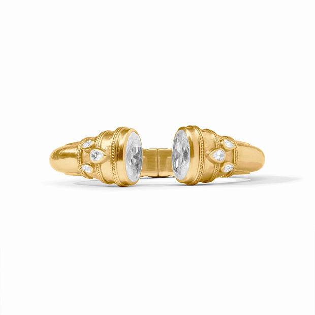 Julie Vos Cannes gold cuff cz C090GCZOO