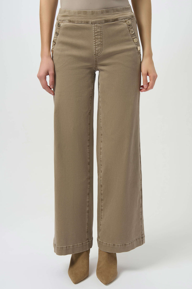 Joseph Ribkoff Classic Wide Leg Pull-On Jeans SKU 254919