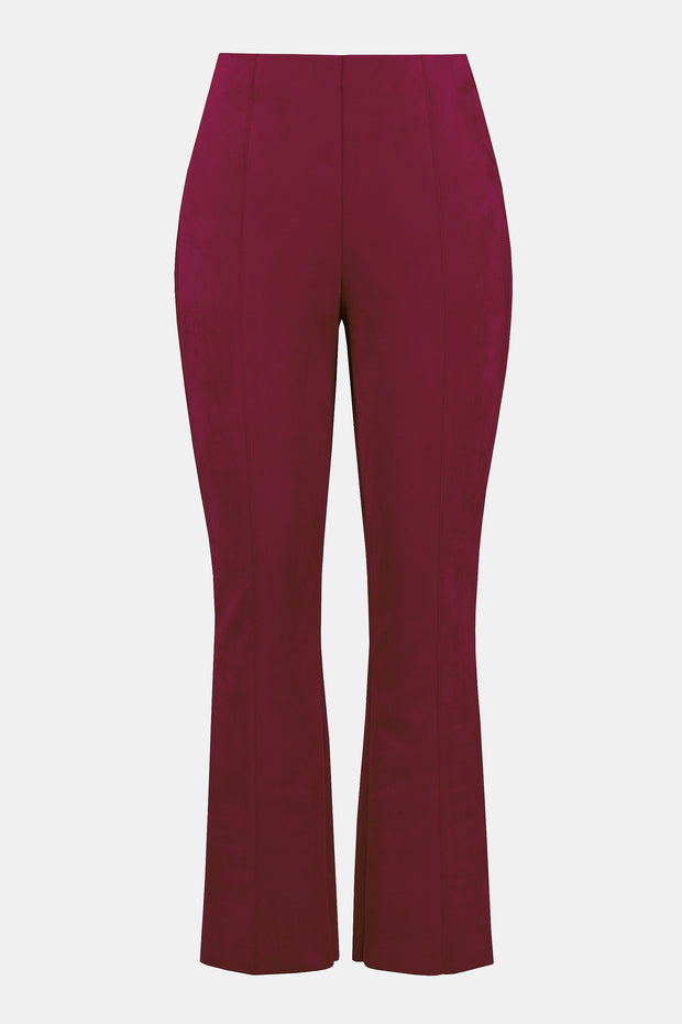 Joseph Ribkoff Scuba Suede Flared Pants SKU 243178F25