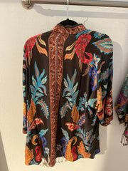 BOK Long Jacket  52- E Rainbow Embroidery SKU 1900052