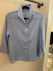 Fridaze Swing Hem Sailor Jacket-Chambray AA208-CL5067