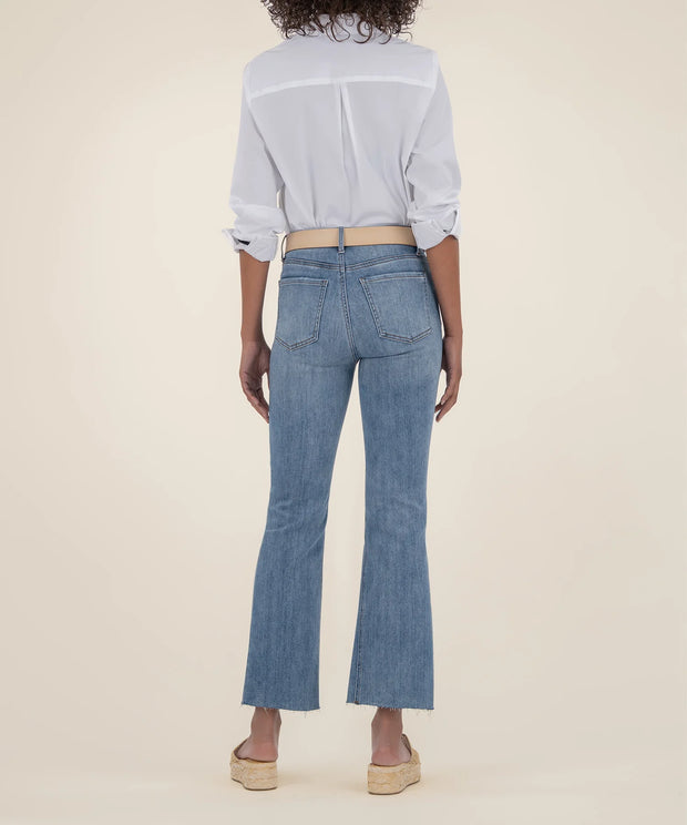 KUT Kelsey High Rise Ankle Flare SKU# KP1574MB1