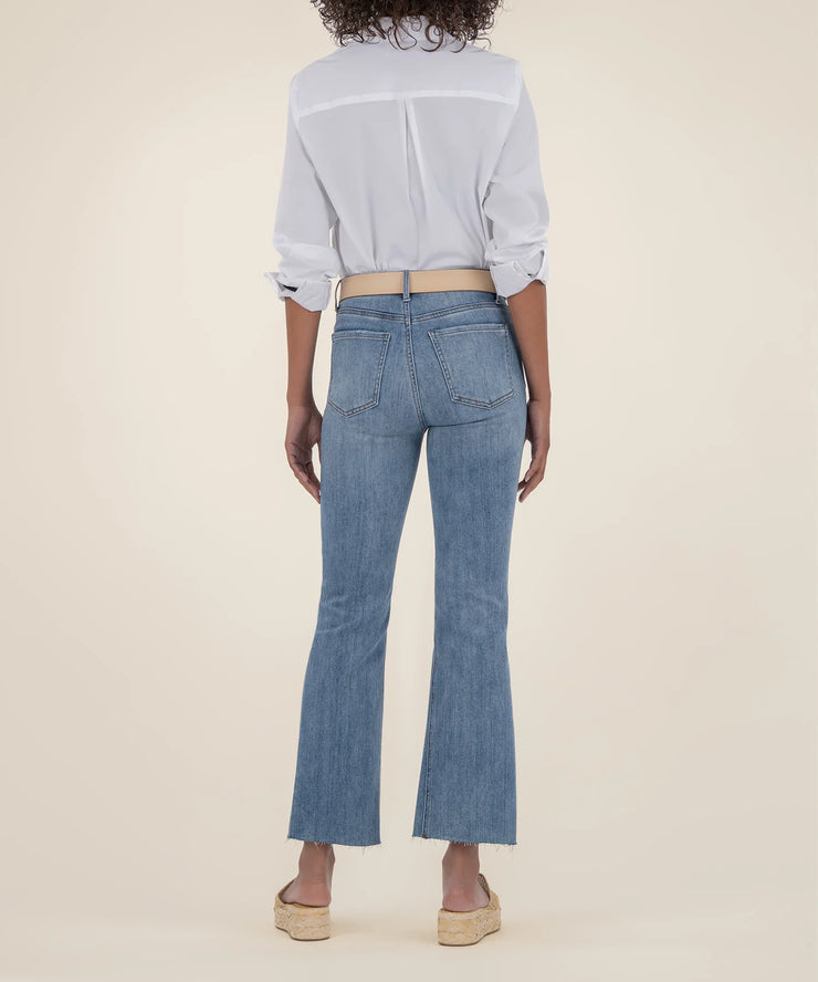 KUT Kelsey High Rise Ankle Flare SKU# KP1574MB1