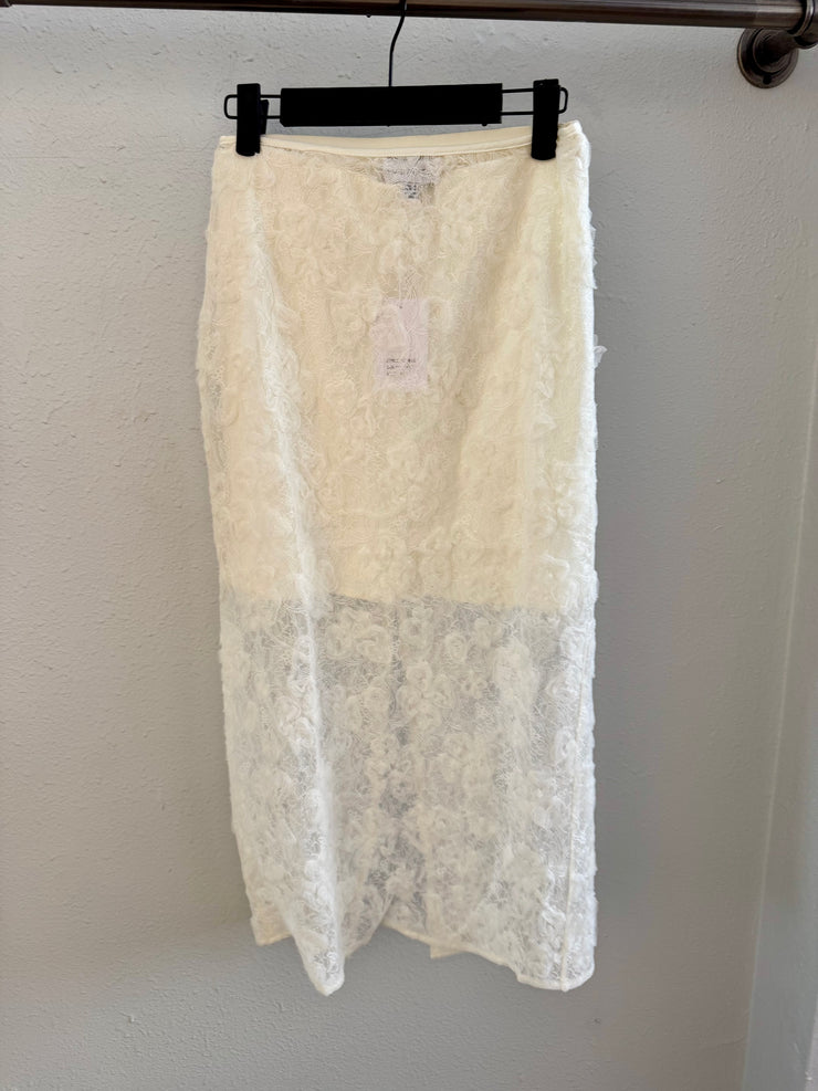 Lucy Paris Eva Lace Skirt