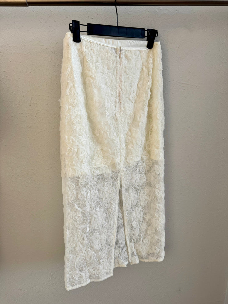 Lucy Paris Eva Lace Skirt