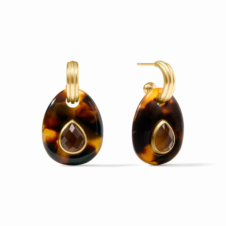 Julie Vos Carnaby Hoop & Charm Earring SKU ER1006GATS00