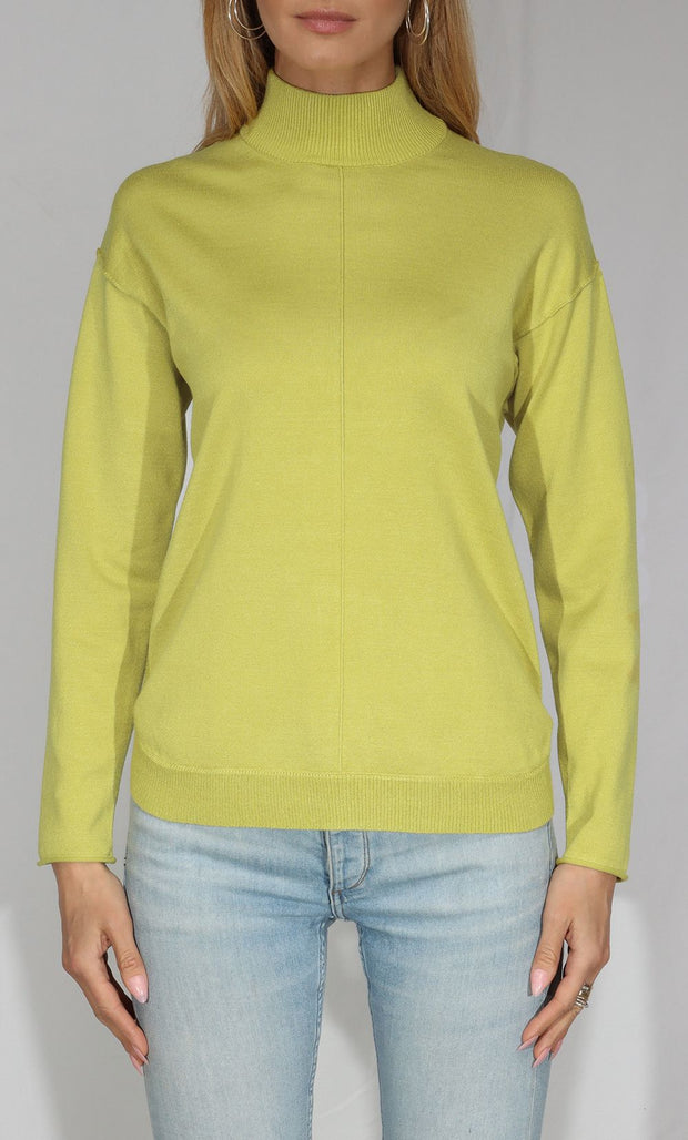 Metric Knits Mock neck Sweater SKU 32437FW25