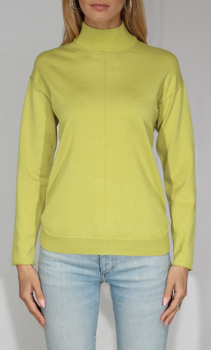 Metric Knits Mock neck Sweater SKU 32437FW25