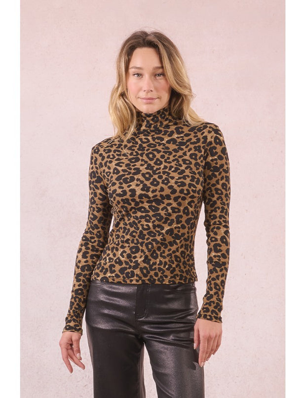 Molly Bracken Cheetah Top SKU# T2092DN