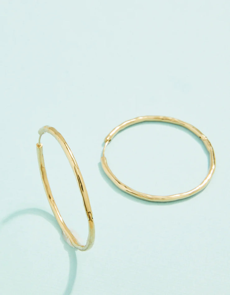 Spartina 449 Moonglade Hoop Earrings 30mm SKU # 388373