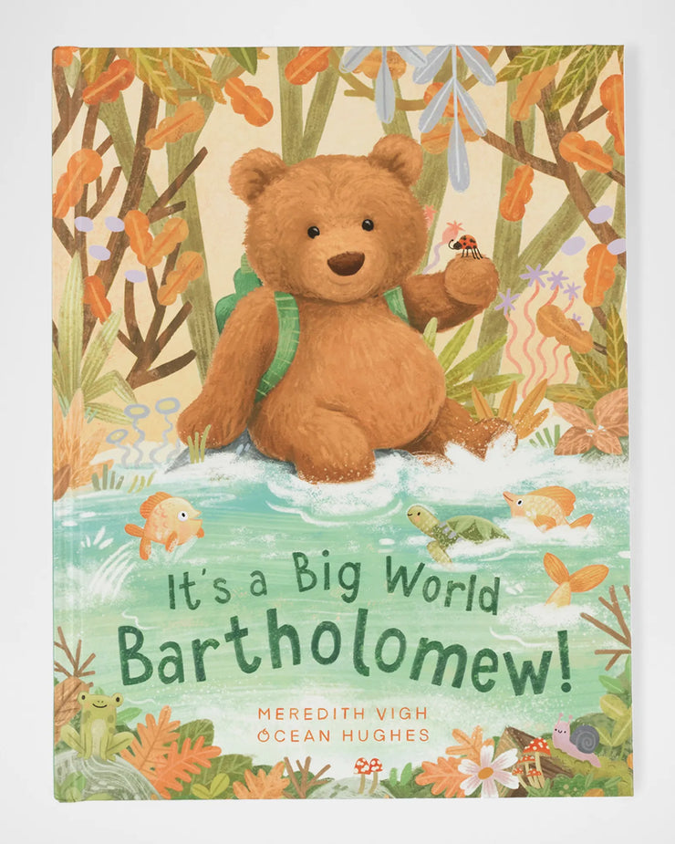 Jellycat Bartholomew It’s A Big World Book SKU# BK4BAR