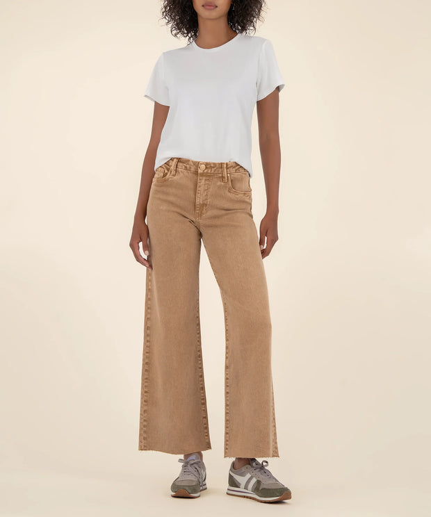 KUT Chestnut Meg High Rise Wide Leg SKU# KG1516MF1L