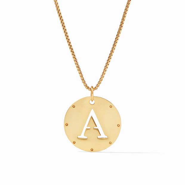 Julie Vos Monogram Pendant SKU P164G-A