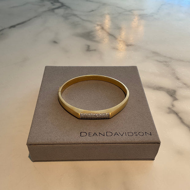 Dean Davidson Juliette Pavé Bangle Gold SKU B732-G-WTP