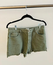 Amuse Society Waterline Denim Short Sage