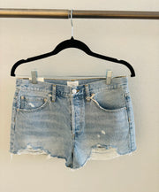 Z Supply High Rise Classic Denim Short