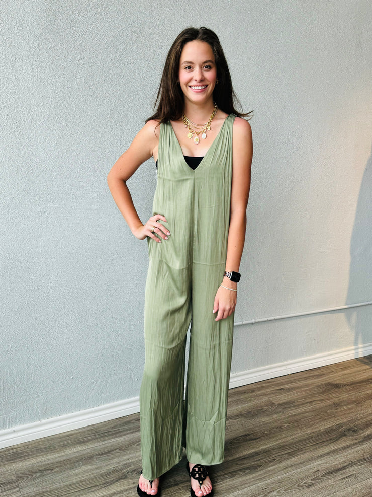 Lucy Paris Liora Jumpsuit Olive