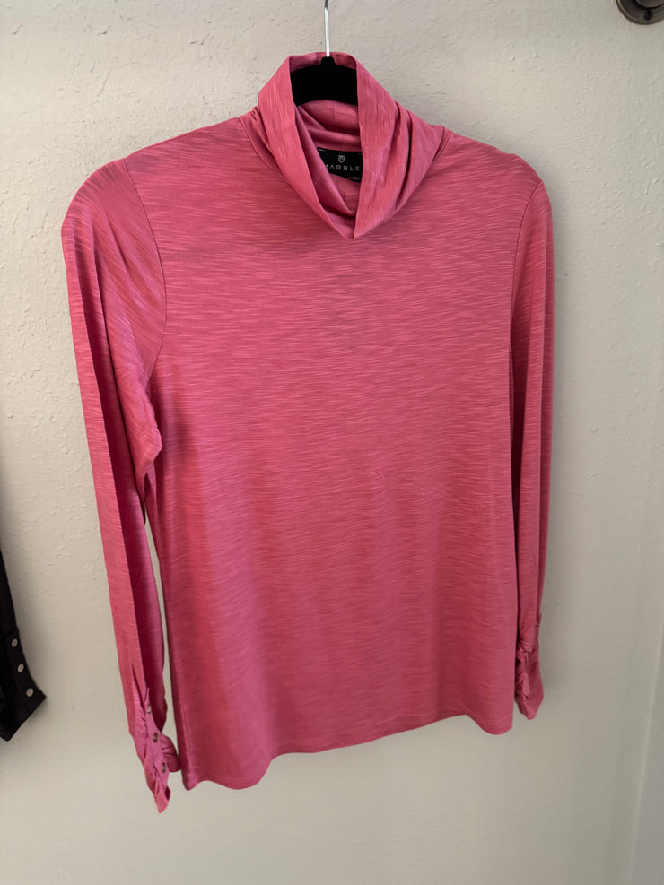 Marble F25 6400 blush pink turtle neck
