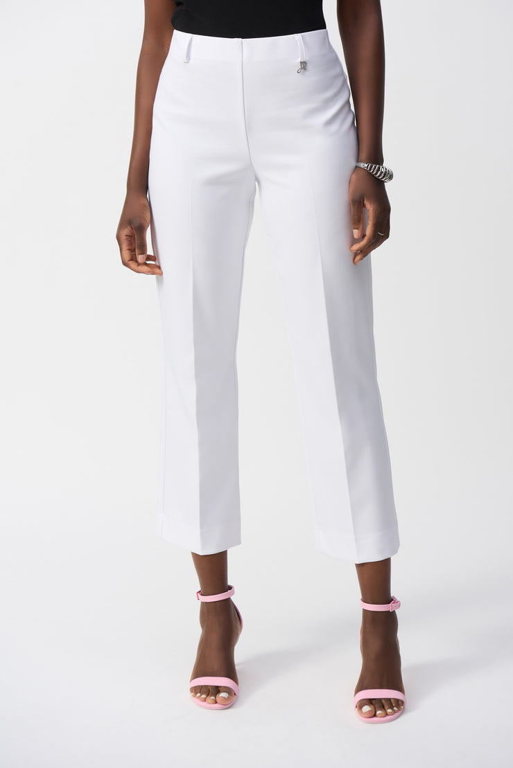 Jospeph Ribkoff Lux Twill Straight Pull-on Pant 251067 white