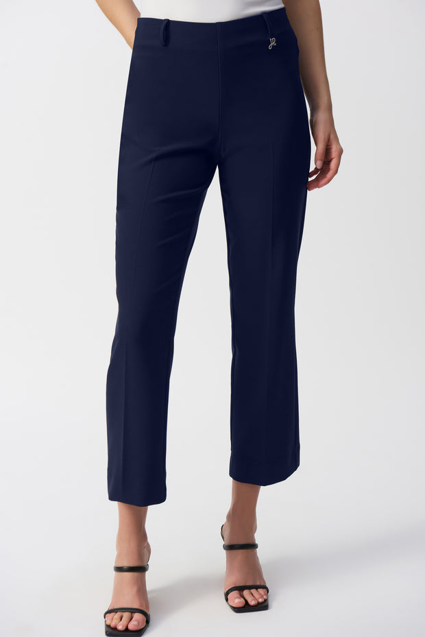 Joseph Ribkoff Lux Twill Straight Pull-On Pant midnight blue 251067