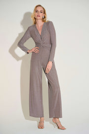Joseph Ribkoff Signature | Novelty Knit Wide Leg Jumpsuit 253793