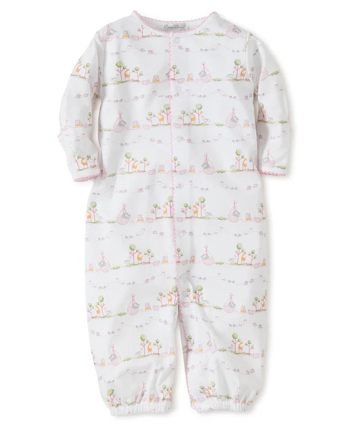 Kissy Kissy Noah's Print Conversion Gown(Pink) NB-Small