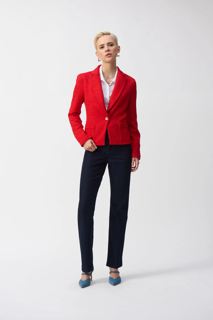 Joseph Ribkoff Bouclé Fitted Blazer 251239