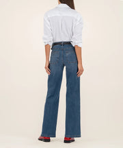 KUT From the Cloth High Rise Jean ADVENTURE W/MED BASE WASH